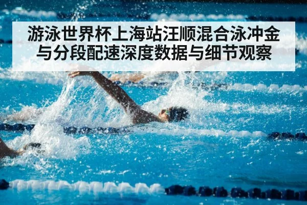 游泳世界杯上海站汪顺混合泳冲金与分段配速深度数据与细节观察